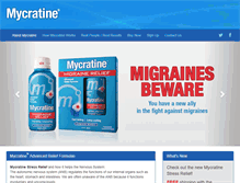 Tablet Screenshot of mycratine.com